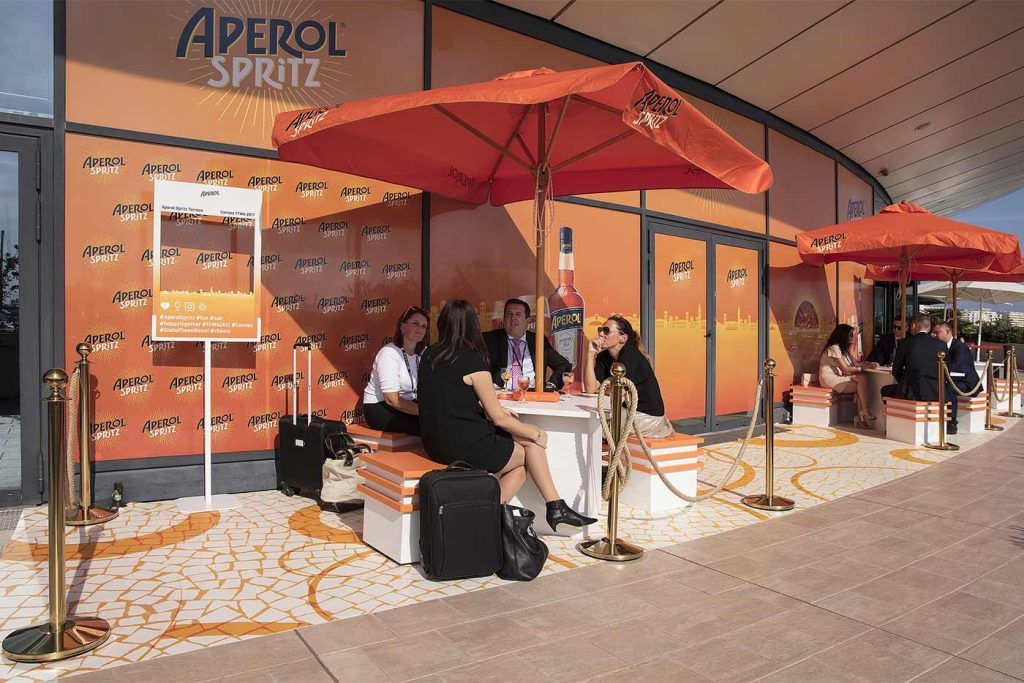 aperol event stand project
